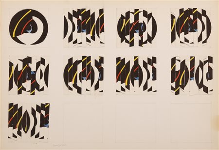 CAMPESAN SARA (n. 1924) Progetti per sculture.