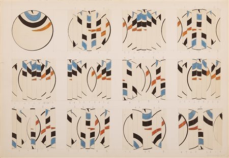 CAMPESAN SARA (n. 1924) Progetti per sculture.