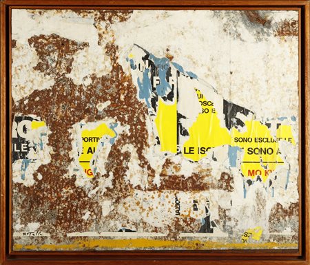 ROTELLA MIMMO (1918 - 2006) Forme esclusive.