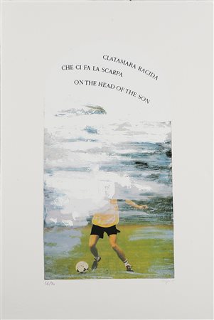 ISGRO' EMILIO (n. 1937) Senza titolo. Litografia. Cm 38x56. Tir. 56/70 in...