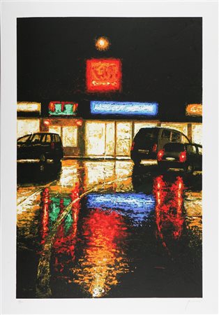 FRISONI DAVIDE (n. 1965) Senza titolo. Litografia. Cm 70x100. Tir. 18/200 a...