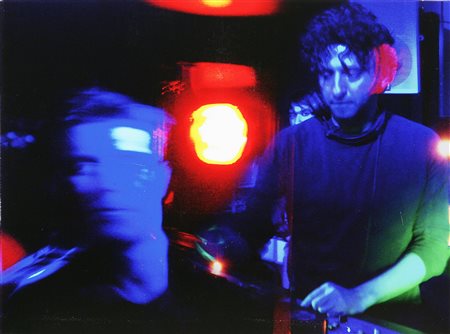 BOLOGNINI FRANCESCO (n. 1979) Dj is a God. Fotografia su forex. Cm 30x40.