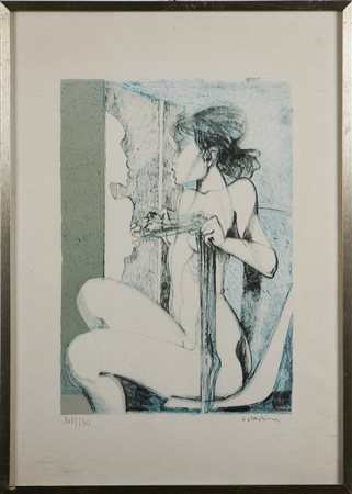 VOLTOLINA LUIGI (n. 1942) Senza titolo. Litografia.