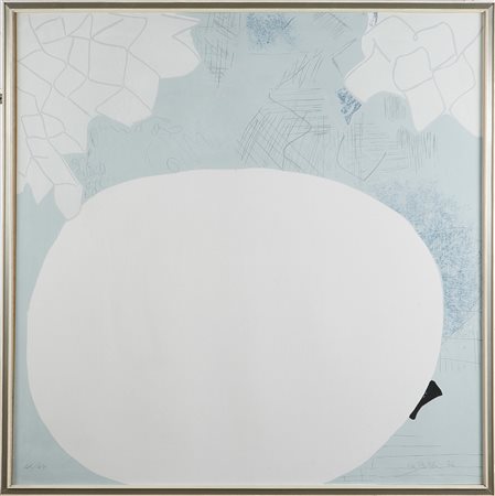 DE BORTOLI ANGELO (1934 - 1999) Senza titolo. 1974. Litografia. Cm 100x100....