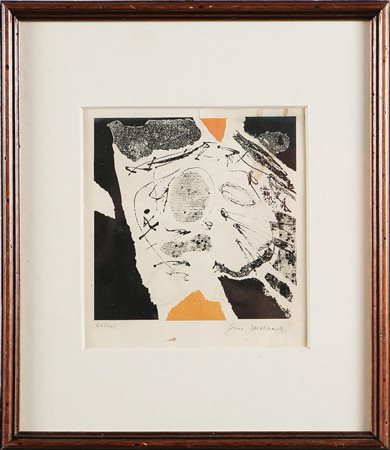 MORANDIS GINO (1915 - 1995) Senza titolo. Litografia. Cm 17x18,5. Tir. 69/100...