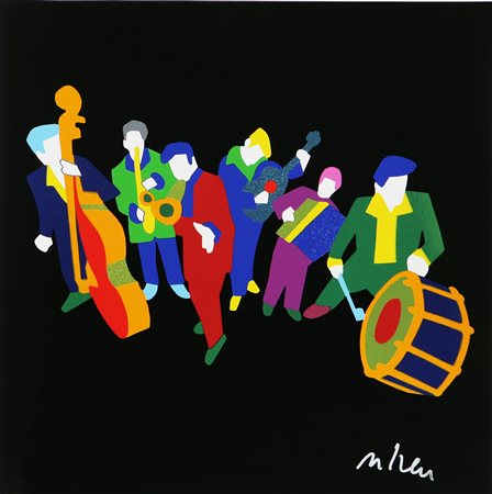 LODOLA MARCO (n. 1955) Senza titolo. Serigrafia. Cm 47x47. Opera contenuta in...