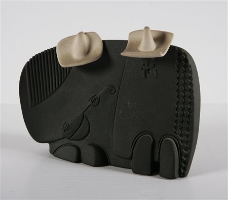 ANONIMO Senza titolo. Vetro. Cm 17x20.