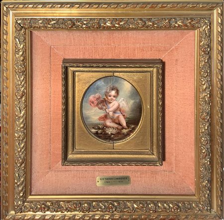 Sir Thomas Lawrence (Bristol 1769 - Londra 1830). Cupido con arco freccia....