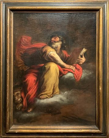Giovanni Battista Carlone(Genova 1603-1684). S.Marco. 95x70, olio su tela, in...