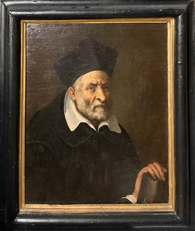 Marco Antonio Bassetti (Verona 1586-1630), attrib. Ritratto di uomo con barba...
