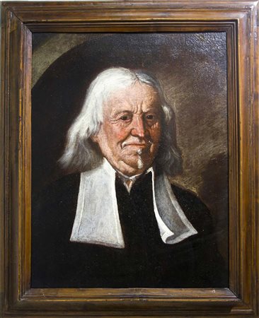 Pittore fiammingo del XVII Secolo. Ritratto di uomo. 62x47, olio su tela.