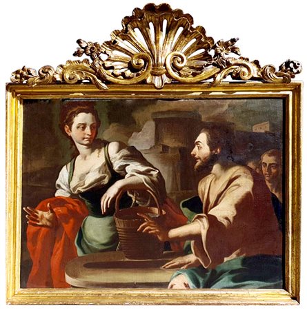 Francesco Solimena (Canale di Serino 1657-Barra di Napoli 1747). Cristo e la...