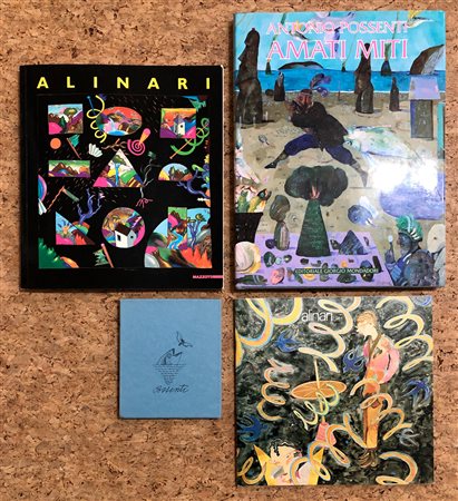 LUCA ALINARI E ANTONIO POSSENTI - Lotto unico di 4 cataloghi
