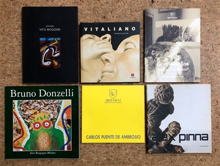 ARTE CONTEMPORANEA - Lotto unico di 6 cataloghi