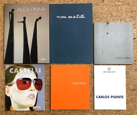 ARTE CONTEMPORANEA - Lotto unico di 6 cataloghi