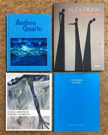 ARTE CONTEMPORANEA - Lotto unico di 4 cataloghi