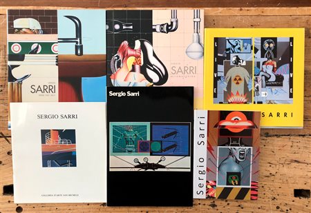 SERGIO SARRI - Lotto unico di 6 cataloghi