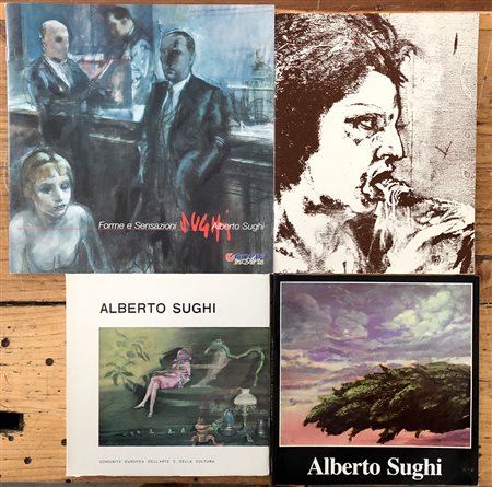 ALBERTO SUGHI - Lotto unico di 4 cataloghi