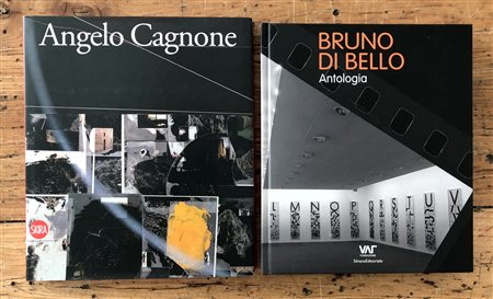 ANGELO CAGNONE E BRUNO DI BELLO - Lotto unico di 2 cataloghi