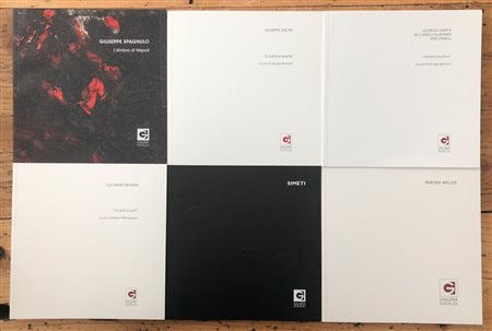 EDIZIONI GALLERIA GIRALDI (MARCHEGIANI, WELLER, SIMETI, UNCINI, GRIFFA - GUARNERI - PINELLI, SPAGNULO) - Lotto unico composto da 6 cataloghi
