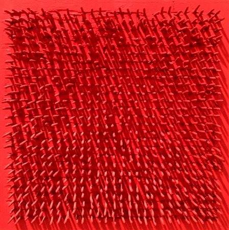 BERNARD AUBERTIN, Tableau clous, 1970