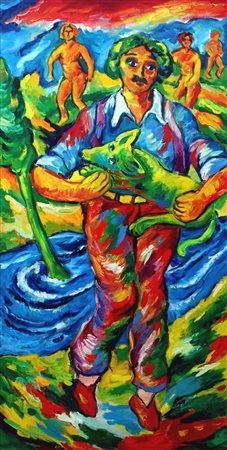 MIMMO GERMANÀ, Giochi con Mirò, 1987