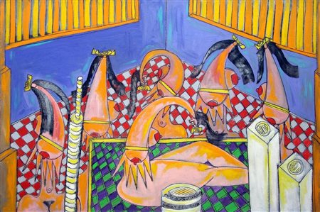 PAOLO DA SAN LORENZO, Donne del 2088 in un interno, 2005