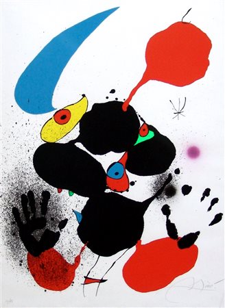JOAN MIRÒ, Godalla, 1976