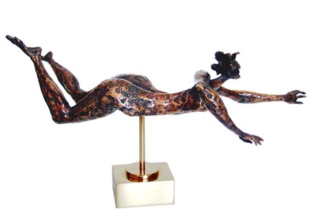 LUCIANO MINGUZZI, La nuotatrice, 1998