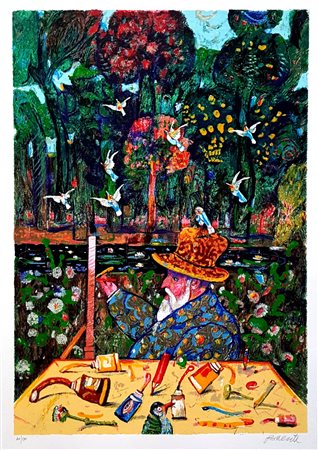 ANTONIO POSSENTI, Monet a Giverny