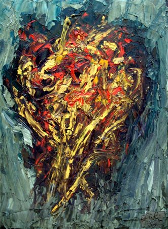 LUIGI CIOLI, Composizione floreale, 2019