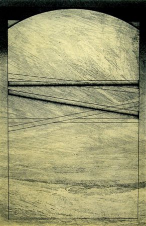 SILVIO LACASELLA, Interno di paesaggio, 1991