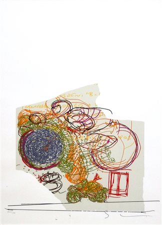 MARIO SCHIFANO, senza titolo