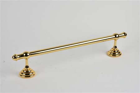 PORTA ASCIUGAMANI A MURO in metallo dorato cm 40