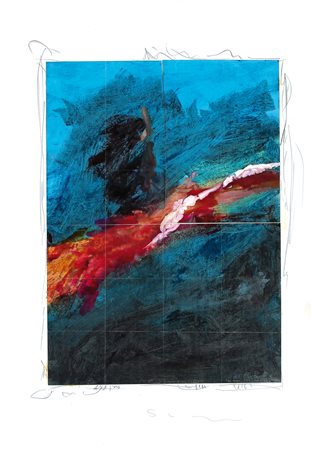 MARIO SCHIFANO Homs (Libia) 1934 - Roma 26/01/1998 Senza titolo, 1988 tecnica...