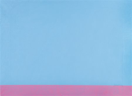 ETTORE SORDINI Milano 1934 Senza titolo, 2000 olio su tela cm. 65x90, firma...