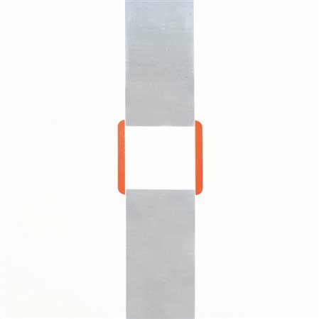 GIANCARLO ZEN Firenze 1929 Senza titolo, 1972 pvc su tavola cm. 70x70, firma...