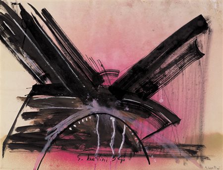 GIANNI BERTINI Pisa 31/07/1922 - Caen (Normandia) 08/07/2010 Senza titolo,...