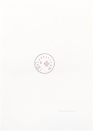 JOSEPH BEUYS Kleve 1921 - Dusseldorf 1986 Manresa, 1966 timbro su carta cm....