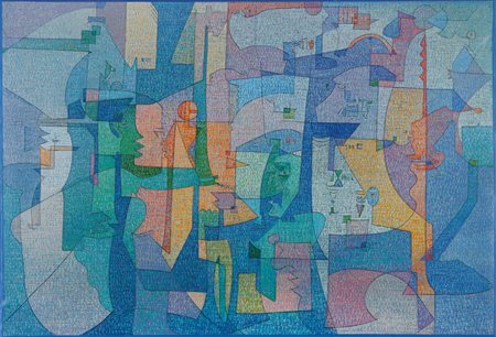 VINCENZO BALSAMO Brindisi 27/06/1935 Senza titolo, 1998 olio su tela cm....