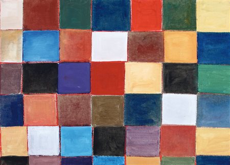 ACHILLE PACE Termoli (Cb) 01/06/1923 Senza titolo acrilici e collage di tele...