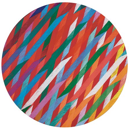 PIERO DORAZIO Roma 28/06/1927 - Todi 17/05/2005 Clockwise, 1999 olio su tela...