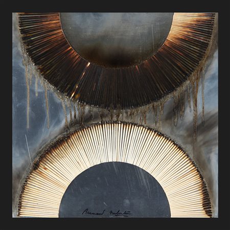 BERNARD AUBERTIN Fontenay aux Roses 1934 Dessin de feu fiammiferi e...