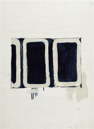 MARIO SCHIFANO Homs (Libia) 1934 - Roma 26/01/1998 Senza titolo, 1961 tecnica...