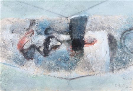 IBRAHIM KODRA Ishmi (Albania) 1918 - Milano 08/02/2006 Composizione, 1963...