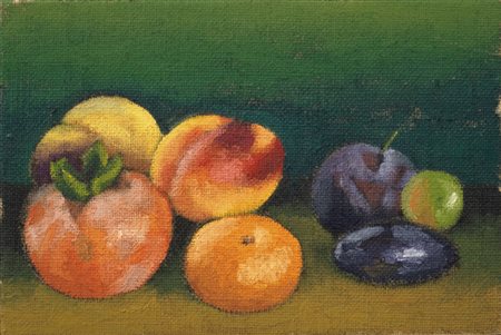 SALVO Leonforte (En) 22/05/1947 Agosto, 2009 olio su tela cm. 20x30, firma al...