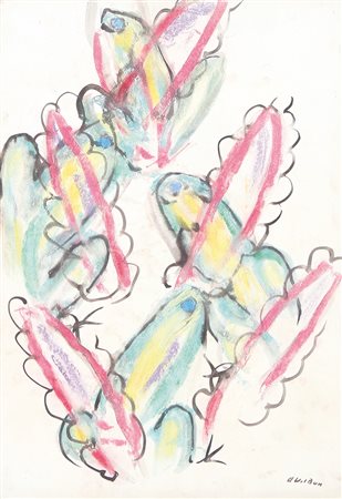 ANGELO DEL BON Milano 12/04/1898 - Desio (Mi) 02/04/1952 Frutti fantastici,...