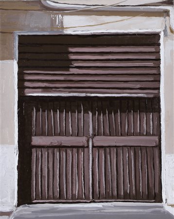 ANDREA DI MARCO Palermo 1970 Sara Brown, 2008 olio su tela cm. 50x40, firma,...