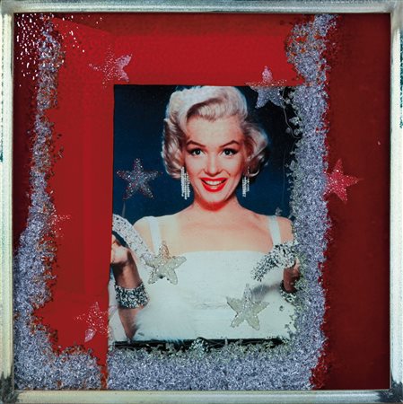 OMAR RONDA Portula (Bi) 11/09/1947 Marilyn frozen, 2006 plastic + foto cm....