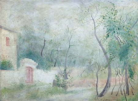 UMBERTO LILLONI Milano 01/03/1898 - Milano 15/06/1980 La porta rosa, 1942...